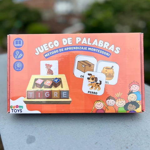 JUEGO DE PALABRAS MONTESSORI