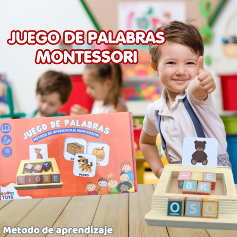 JUEGO DE PALABRAS MONTESSORI